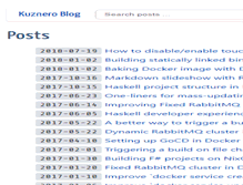 Tablet Screenshot of kuznero.com